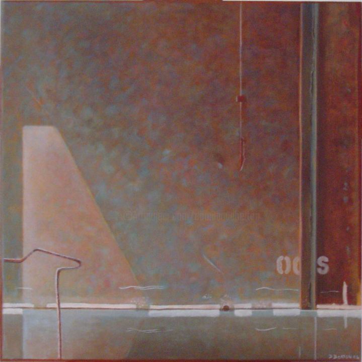 Painting titled "Chenal" by Dominique Berton, Original Artwork