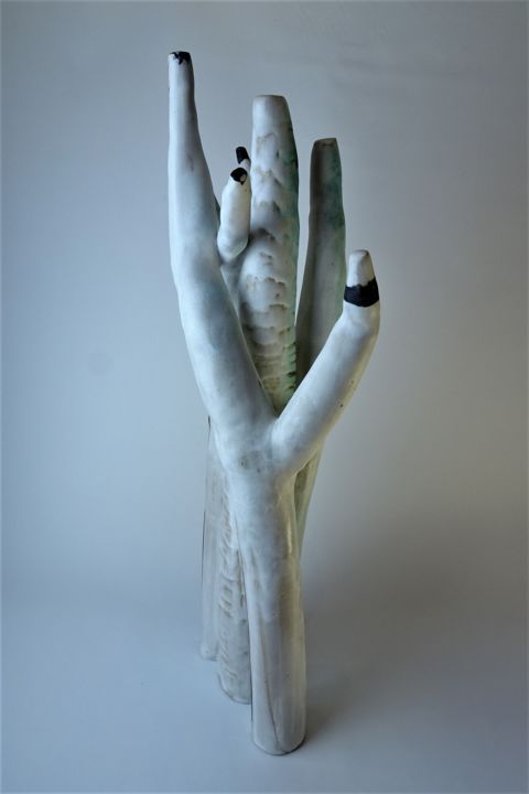 Sculpture titled "cicatrices" by Dominique Mosseray, Original Artwork