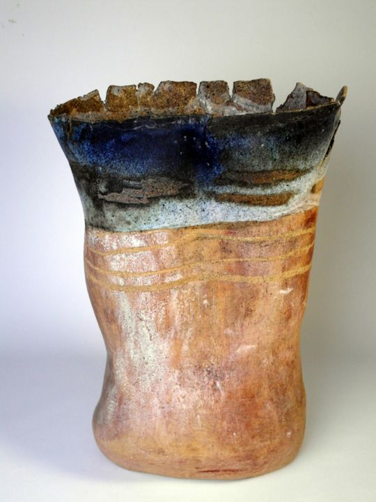 Artcraft titled "Vase-buste" by Dominique Mosseray, Original Artwork