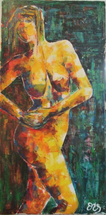 Peinture intitulée "De l'ombre à la lum…" par Vaillant-Sabatier, Œuvre d'art originale, Acrylique