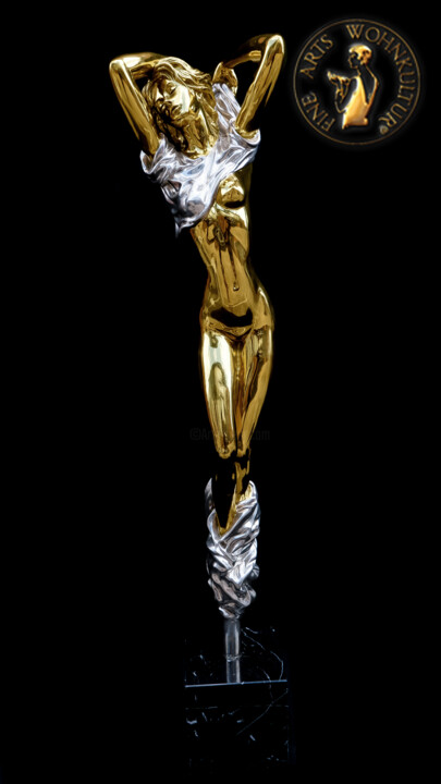 Sculpture intitulée "Bronze Sculpture Lo…" par Don Alberto Carlos, Œuvre d'art originale, Bronze