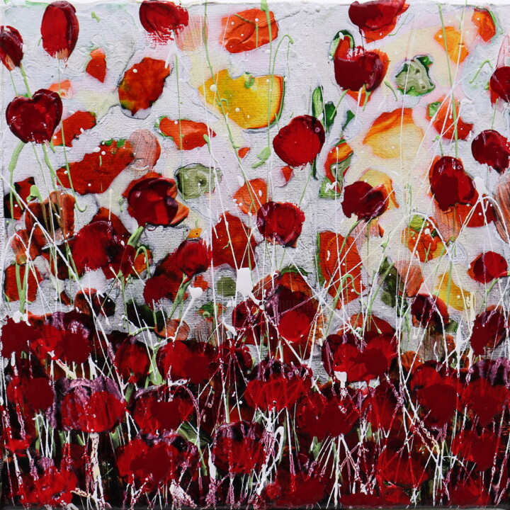 Картина под названием "June II" - Donatella Marraoni, Подлинное произведение искусства, Масло