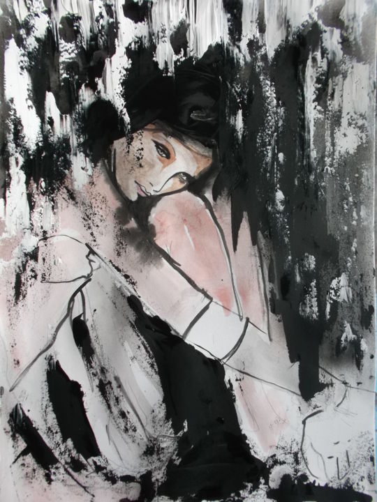 Pittura intitolato "Show me the way" da Donatella Marraoni, Opera d'arte originale, Altro