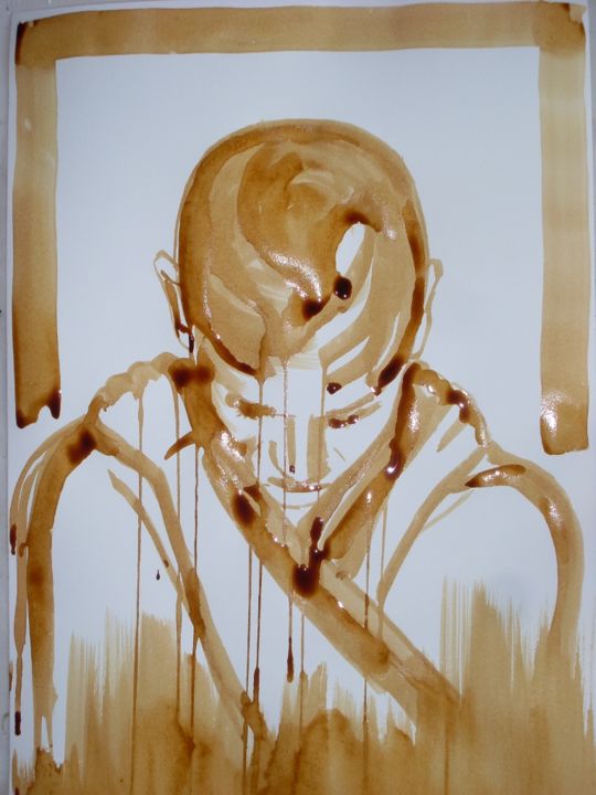 Peinture intitulée "Pain" par Donatella Marraoni, Œuvre d'art originale, Autre