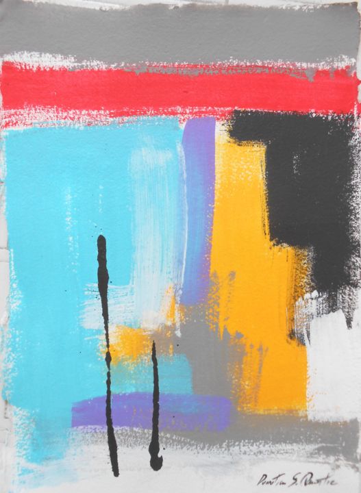 Peinture intitulée "no-129.jpg" par Donatien, Œuvre d'art originale,