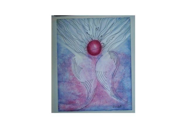 Painting titled "Light of Life" by Todd Donda, Original Art,