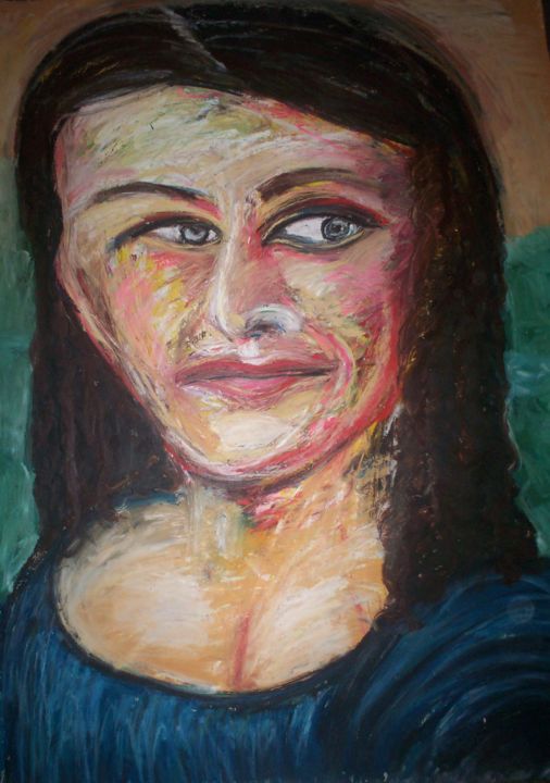 Drawing titled ""Jodie Lisa"" by Don David Young (dondavid), Original Artwork, Oil