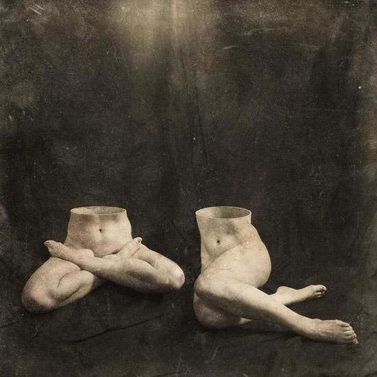 Digitale Kunst mit dem Titel "Erica, Legs " von Christopher Lee Donovan, Original-Kunstwerk