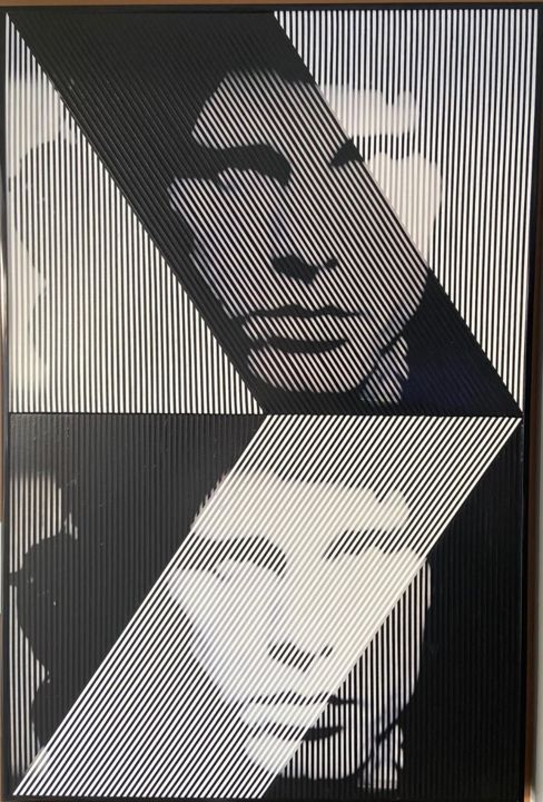 Painting titled "Jim" by Don Weber, Original Art, Oil