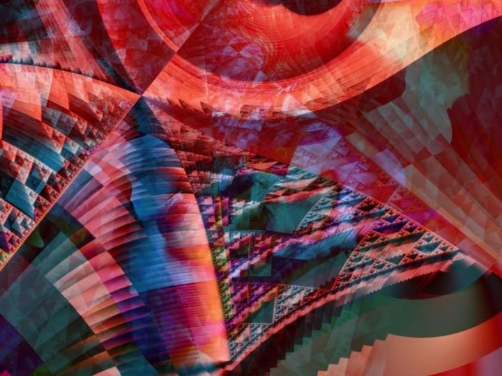 Digital Arts titled "Tapestry 2" by Tim Sousa, Original Art,