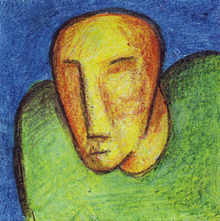 Drawing titled "Untitled" by Tolja, Original Art,