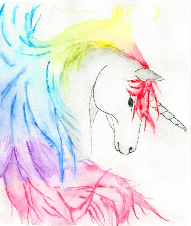 Drawing titled "pegasus" by Dorothy`S Workshop., Original Artwork