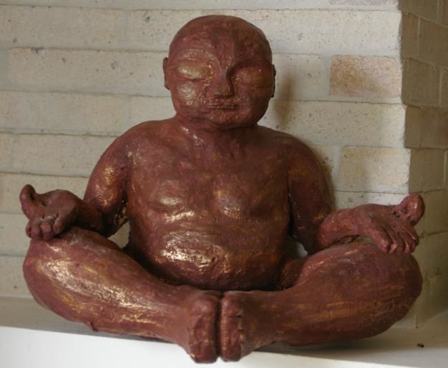 Pintura titulada "Meditation" por Douda, Obra de arte original