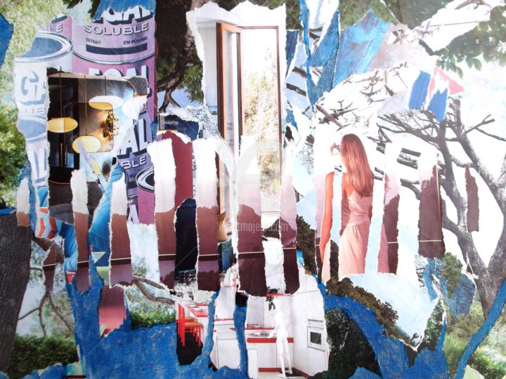 Коллажи под названием "Collage" - Aurore Doutreleau, Подлинное произведение искусства