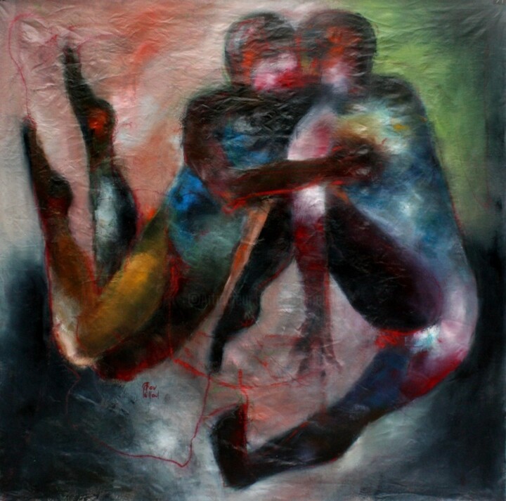 Painting titled "LESIRENE -serie-mar…" by Dov Melloul, Original Artwork