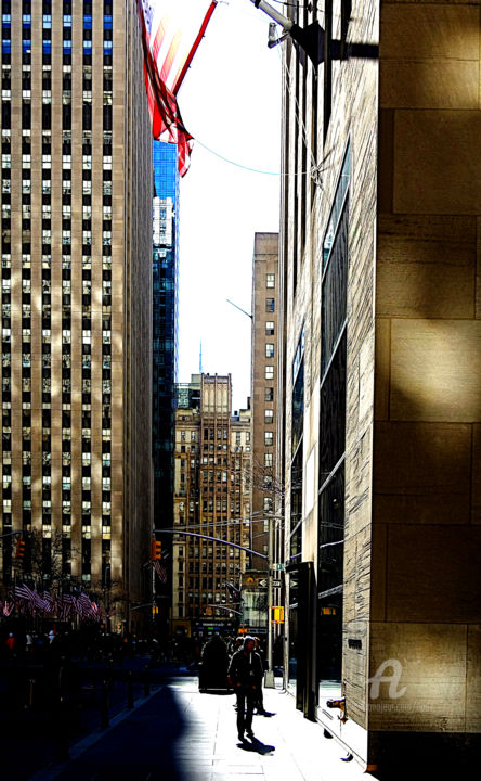 Photography titled "NYC" by Denis Poutet, Original Artwork, Digital Photography