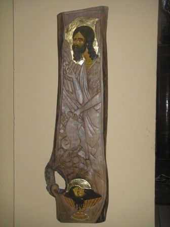 Painting titled "st.john the baptist" by Lenka, Original Artwork