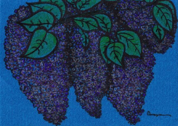 Digital Arts titled "Lilac" by Dada, Original Art,
