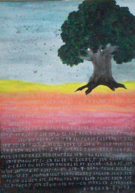 Malerei mit dem Titel "Série Hope, n°3" von Dream Art', Original-Kunstwerk, Acryl