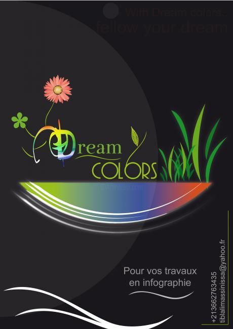 Arte digital titulada "dream colors algerie" por Dream Colors, Obra de arte original