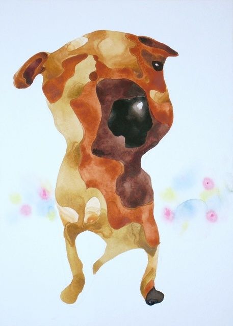 绘画 标题为“cats and dogs 阿猫阿狗” 由Dongsheng Guan, 原创艺术品