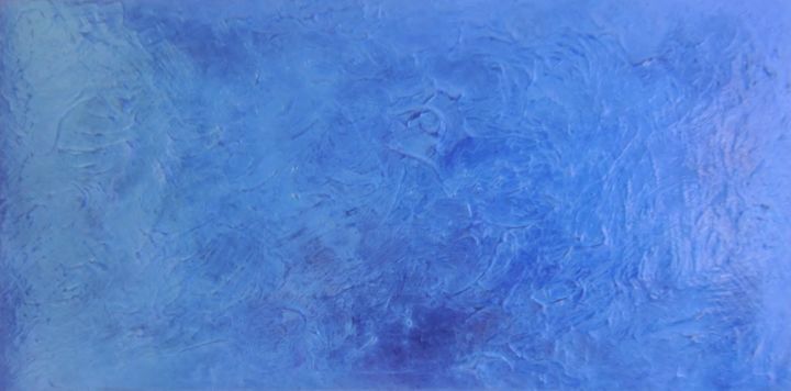Peinture intitulée "Oceano" par Ds Abstract Art Paintings, Œuvre d'art originale, Acrylique