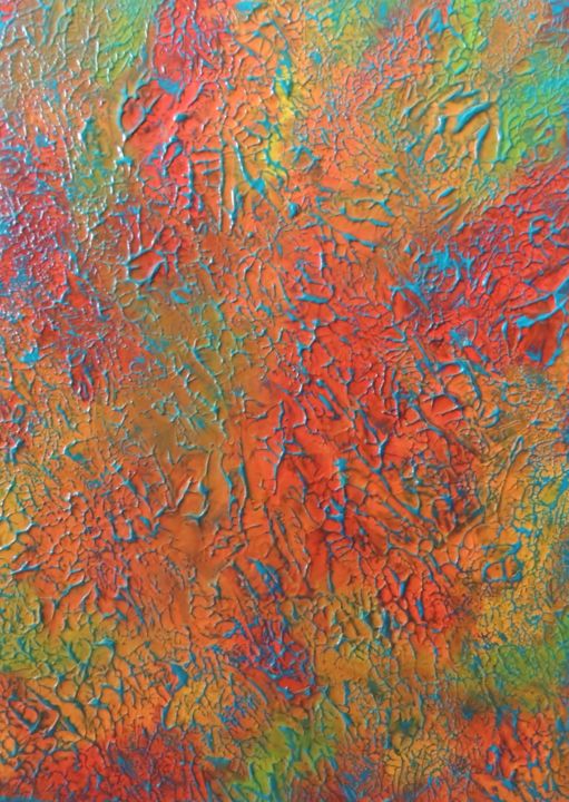 Peinture intitulée "Pemba" par Ds Abstract Art Paintings, Œuvre d'art originale, Acrylique