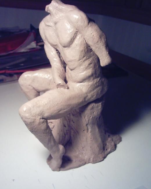 Painting titled "Torso 2" by Dennis Farris, Original Art,