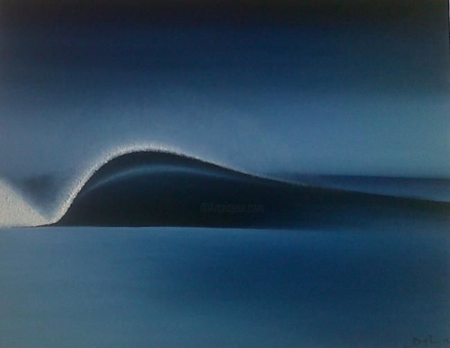 Peinture intitulée "Atlantic Surge" par Dylan Sage, Œuvre d'art originale
