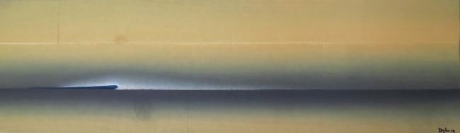 Malerei mit dem Titel "Sandstorm" von Dylan Sage, Original-Kunstwerk