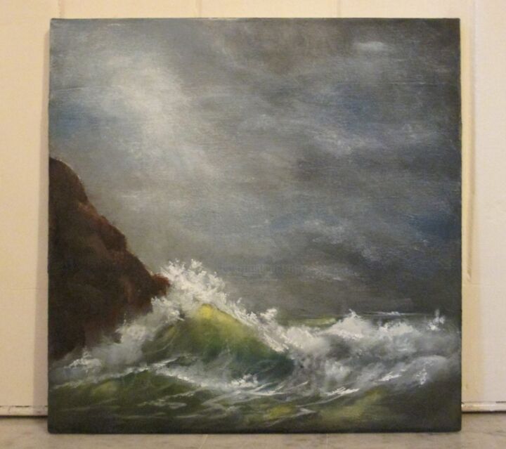 Pittura intitolato "La Tempesta" da E I, Opera d'arte originale, Olio