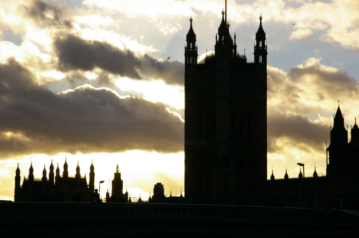 Fotografie getiteld "House of Parliament…" door E4sound, Origineel Kunstwerk, Digitale fotografie