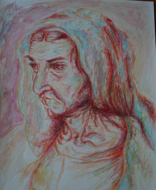 "from Dürer" başlıklı Tablo Ebru Duvenci tarafından, Orijinal sanat, Petrol