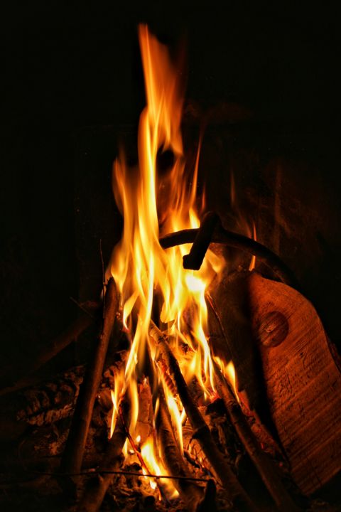 "Fire" başlıklı Fotoğraf Ecem Ergün tarafından, Orijinal sanat