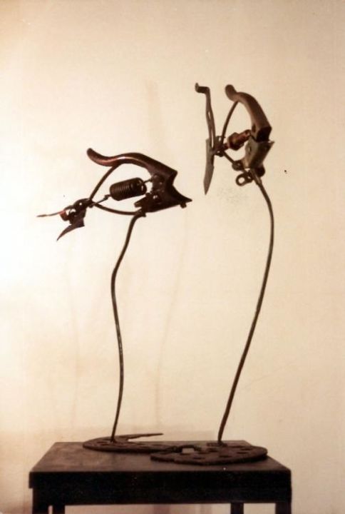 Escultura titulada "Voracidad sin Frenos" por Paula Echarren, Obra de arte original