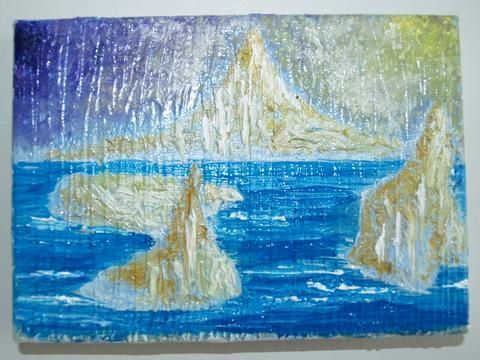 Картина под названием "Labrador Iceberg" - Codina, Подлинное произведение искусства