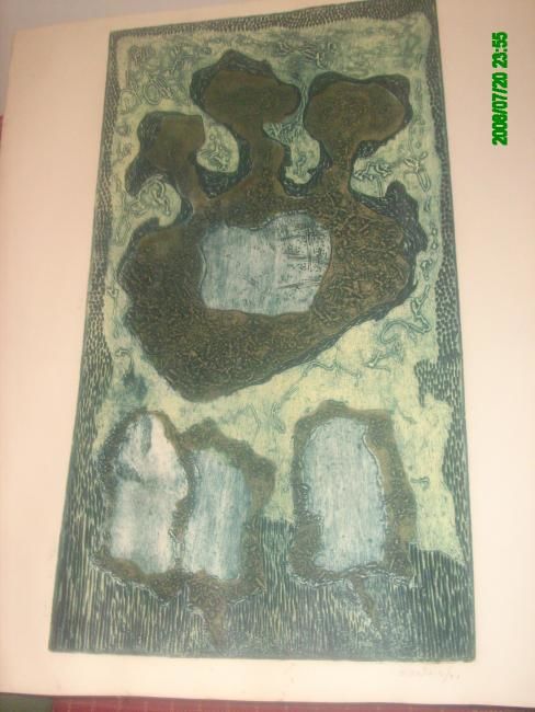 印花与版画 标题为“Ilda Reis (Nobel Pr…” 由Roy, 原创艺术品, 雕刻