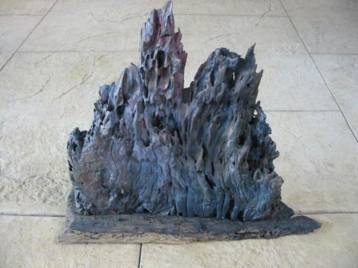 Sculpture titled "Diani by Night " by Ed Cross, Original Artwork