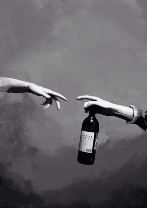 제목이 "Eu e um vinho"인 미술작품 Edd Wmv로, 원작, 다른