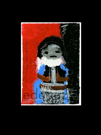 Painting titled "pntng77" by Edeguz, Original Art,