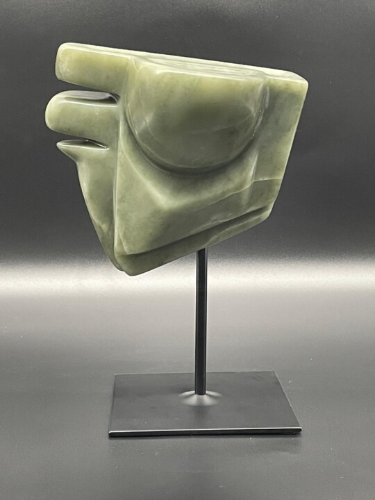 Escultura titulada "Fragments d'homme N…" por Edith Bk, Obra de arte original, Piedra