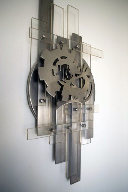 Sculpture titled "EVOLUTION" by Editvarbanova, Original Artwork, Metals