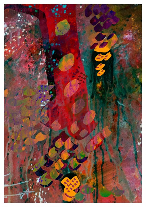 Pintura intitulada "amarras" por Edivaldo Paciência Vietta / Obras Do Art, Obras de arte originais