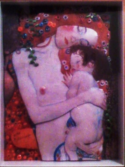 Pintura intitulada "Klint by Edna Bomfim" por Edna Bomfim, Obras de arte originais
