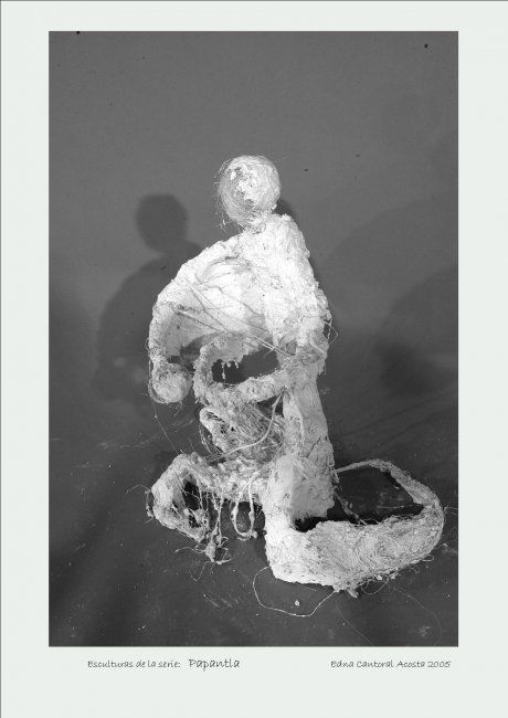 Sculpture intitulée "Canto" par Edna Cantoral Acosta, Œuvre d'art originale,