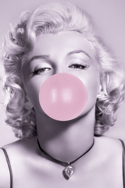 Digital Arts titled "Marilyn Chiclets" by Edson Ribeiro De Lima, Original Artwork