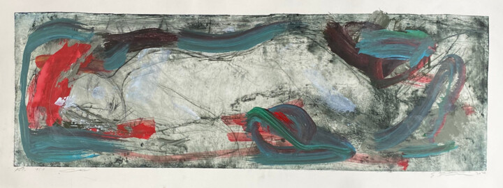 Отпечатки и Гравюры под названием "A dream#3" - Eduard Belsky, Подлинное произведение искусства, Травление