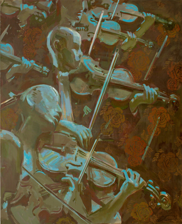 Pittura intitolato "Suites" da Eduard Potapenkov, Opera d'arte originale, Olio