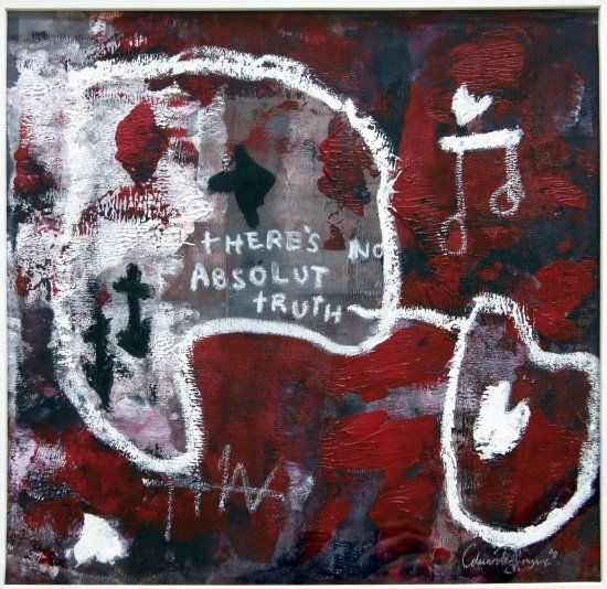 Картина под названием "There's no absolut…" - Eduardo Bragança, Подлинное произведение искусства