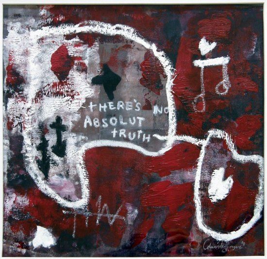 Peinture intitulée "There's no absolut…" par Eduardo Bragança, Œuvre d'art originale